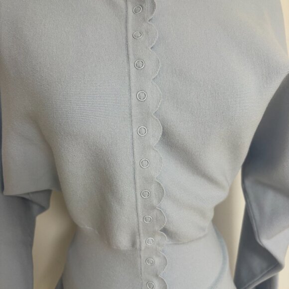 Helsa Women's Blue and Grey Cardigan - Picture 8 of 16